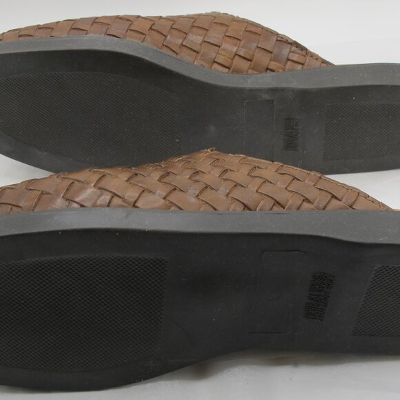 Decoys by Auditions brown braided leather slip on in 8.5N - Picture 7 of 7
